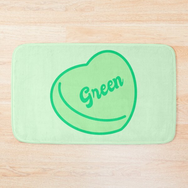 Item preview, Green Candy Heart designed and sold by blottleink.