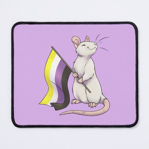 Item preview, Pride Rats - Nonbinary designed and sold by SleepyMothIllus.