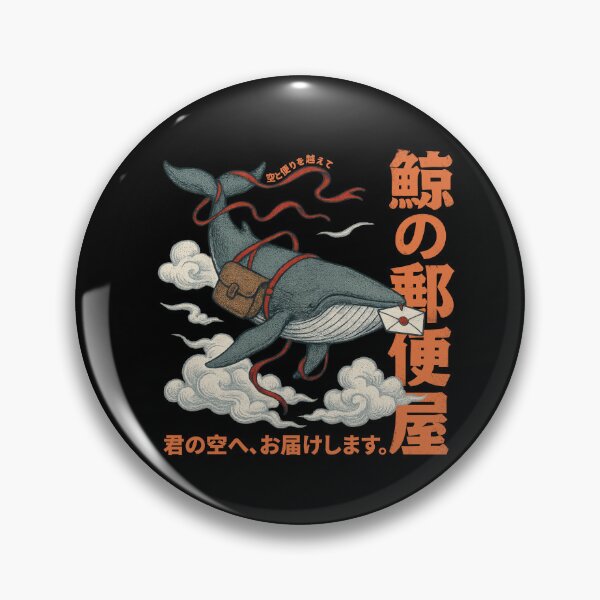 Item preview, Whale Mailman Soars Through the Sky designed and sold by EdvvinStudios.