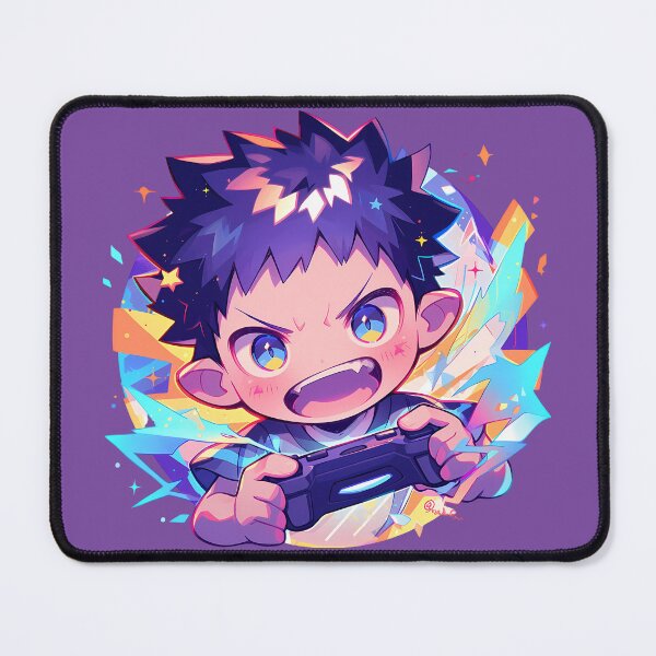 Item preview, Renzo Shima Passionate Gaming Spark Blue Exorcist Anime designed and sold by mildaclairmo.