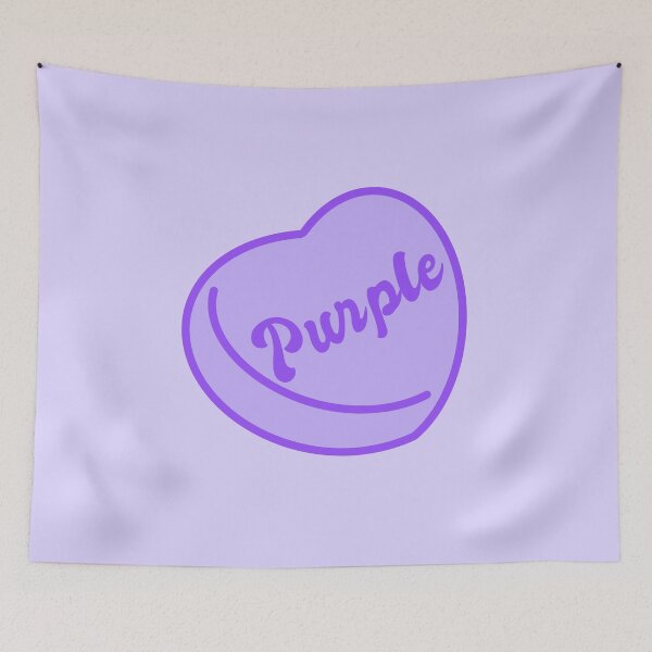 Item preview, Purple Candy Heart designed and sold by blottleink.