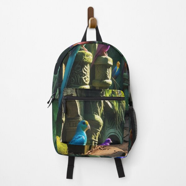 Item preview, Ancient Amazon Aviary with Mystical Birds designed and sold by Max Store.
