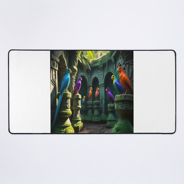 Item preview, Ancient Amazon Aviary with Mystical Birds designed and sold by Max Store.