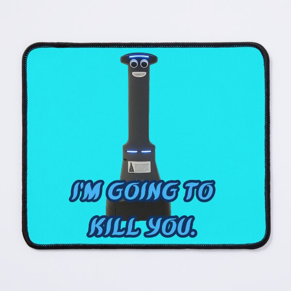 Item preview, Marty the Robot Has Snapped – Dark Humor AI Poster designed and sold by Where Troubles Melt Like Lemon Drops.