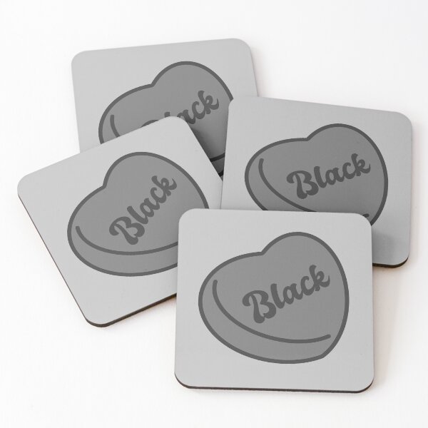 Item preview, Black Candy Heart designed and sold by blottleink.
