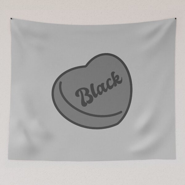 Item preview, Black Candy Heart designed and sold by blottleink.