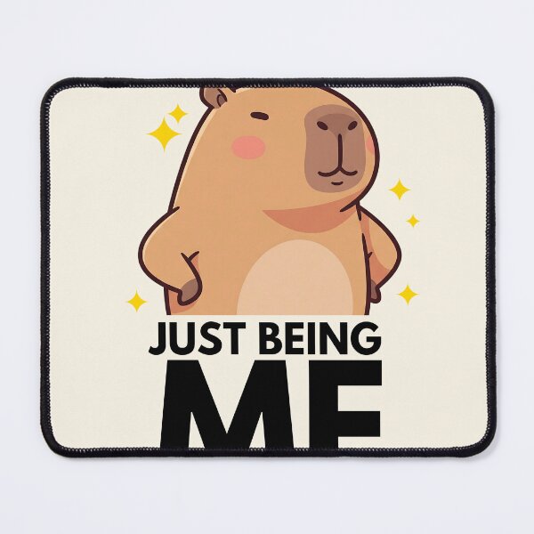 Item preview, Just Being Me - Capybara designed and sold by The magic Yellow bus.