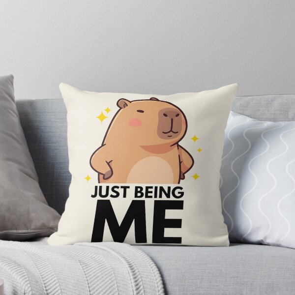 Item preview, Just Being Me - Capybara designed and sold by The magic  Yellow bus.