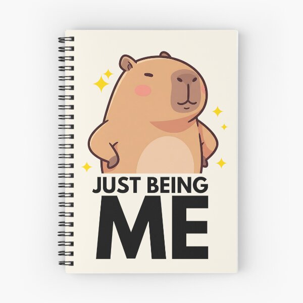 Item preview, Just Being Me - Capybara designed and sold by The magic  Yellow bus.