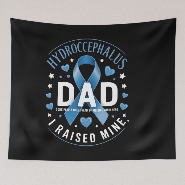 Item preview, Dad of a Hydrocephalus Warrior Survivor Awareness Family designed and sold by ConceptualVibes.