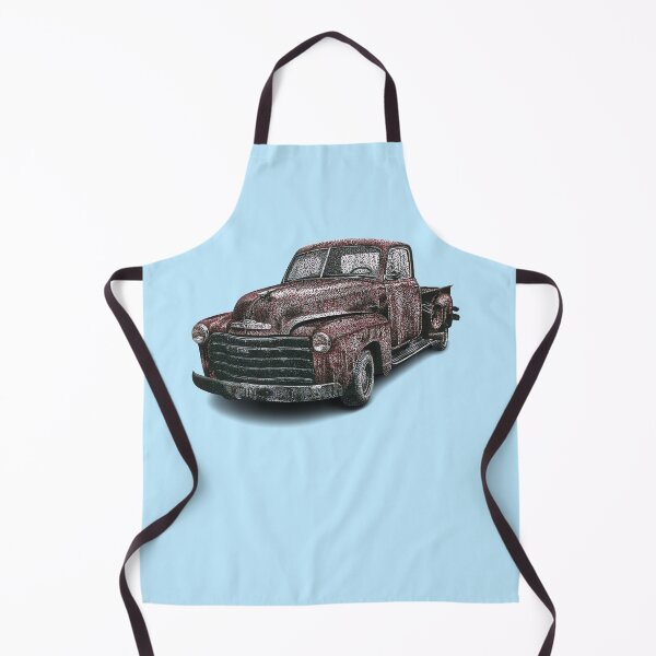 Item preview, Red Rusty Truck designed and sold by Cora Worthington Art.