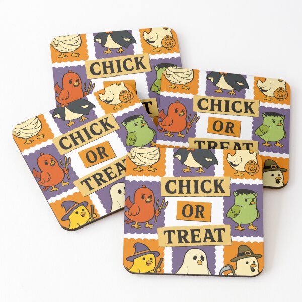 Item preview, Chick Or Treat Halloween Farmer Funny Chicken designed and sold by KitonicTees.