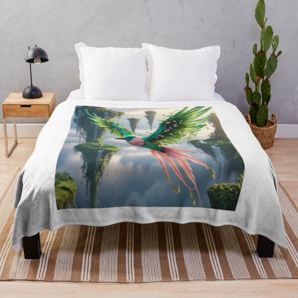Item preview, Mystical Bird Soaring Through Floating Paradise designed and sold by Max Store.