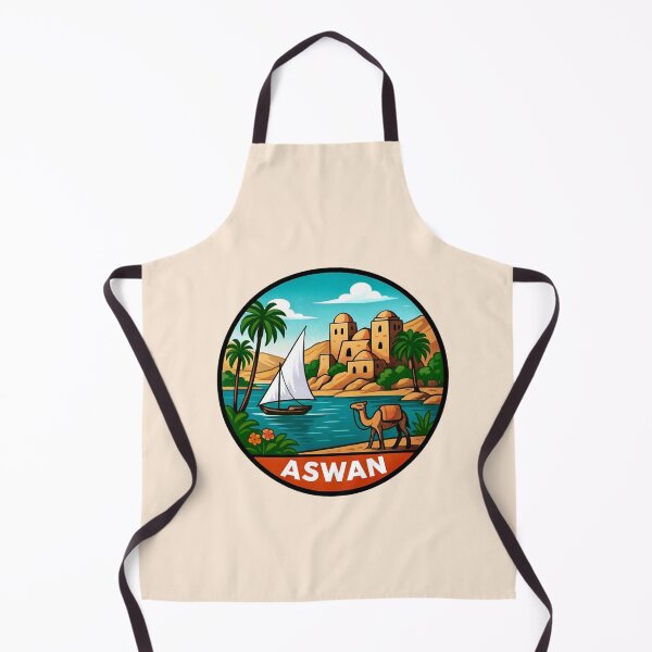 Item preview, Aswan, Egypt - Nile River, Felucca, Camel designed and sold by Myra365Art.