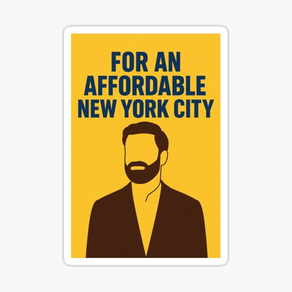 Item preview, For An Affordable New York City designed and sold by TheStickyLine.