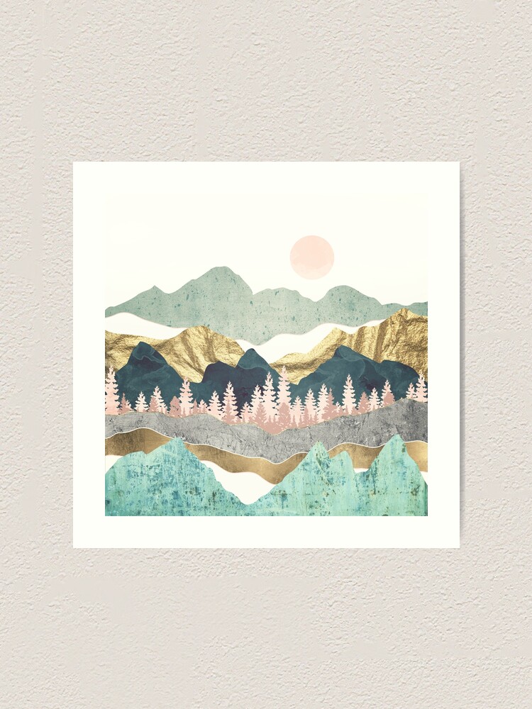 Alternate view of Summer Vista Art Print