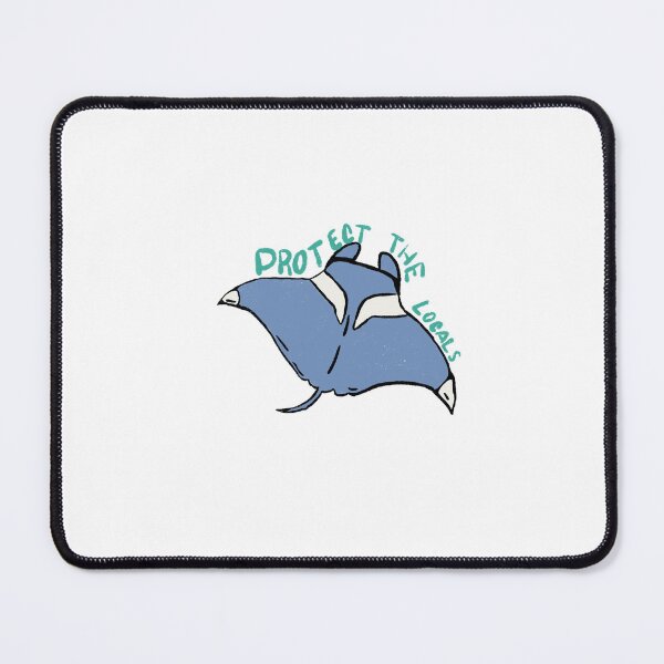 Item preview, Protect the Locals Manta Ray designed and sold by saltandsketch.