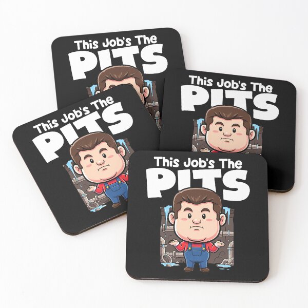 Item preview, THIS JOB'S THE PITS - PLUMBER designed and sold by KEF Custom.
