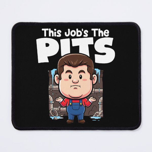 Item preview, THIS JOB'S THE PITS - PLUMBER designed and sold by KEF Custom.