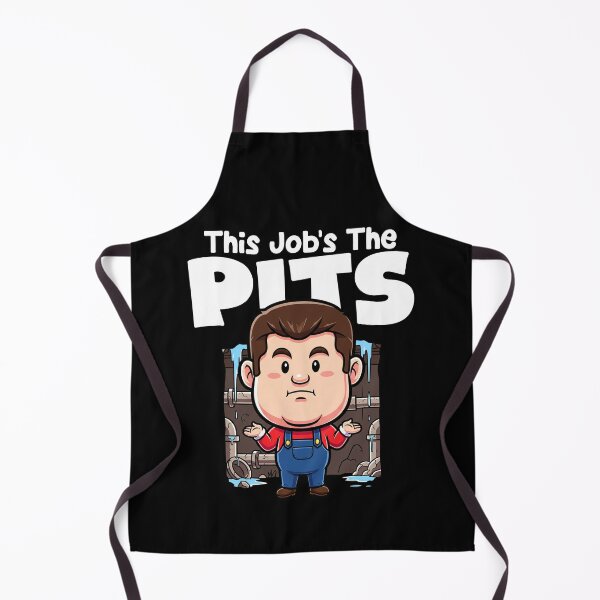 Item preview, THIS JOB'S THE PITS - PLUMBER designed and sold by KEF Custom.