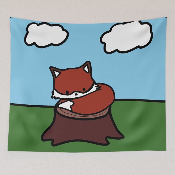 Item preview, Cozy fox designed and sold by aurelinthedruid.