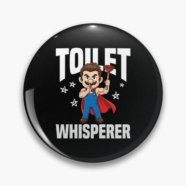 Item preview, TOILET WHISPERER - PLUMBER designed and sold by KEF Custom.