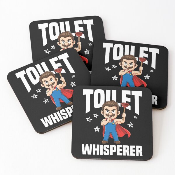 Item preview, TOILET WHISPERER - PLUMBER designed and sold by KEF Custom.