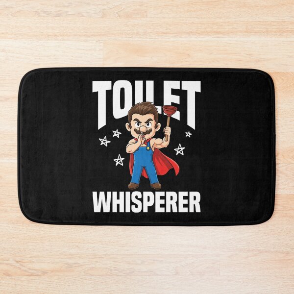 Item preview, TOILET WHISPERER - PLUMBER designed and sold by KEF Custom.