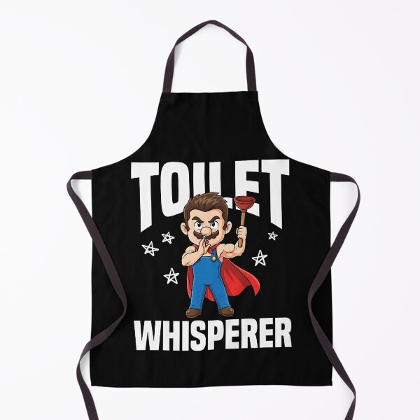 Item preview, TOILET WHISPERER - PLUMBER designed and sold by KEF Custom.