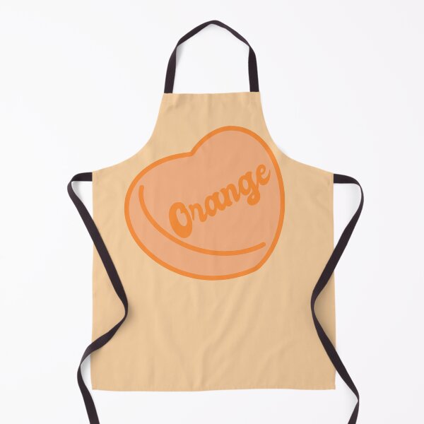 Item preview, Orange Candy Heart designed and sold by blottleink.