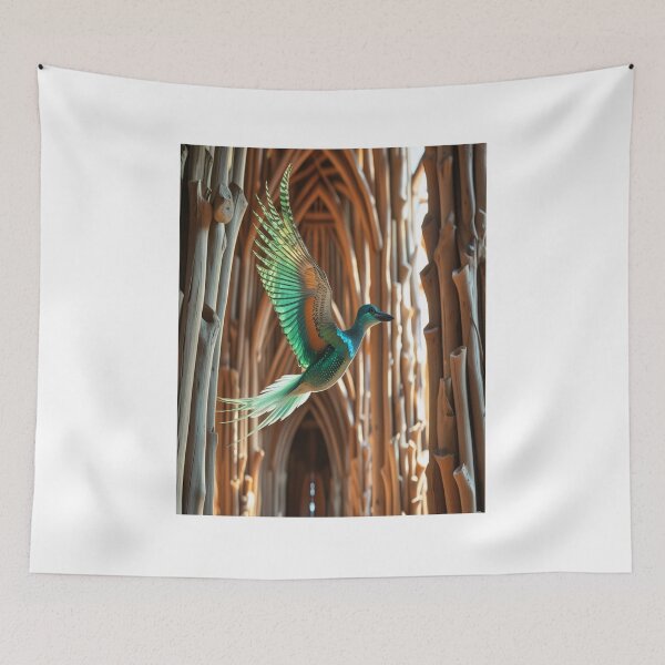 Item preview, Stained Glass Bird in Coral Cathedral designed and sold by Max Store.