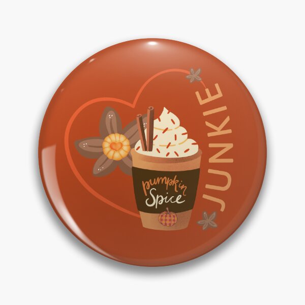 Item preview,  Plaid Pumpkin Spice Coffee Junkie Heart designed and sold by Forevermore.
