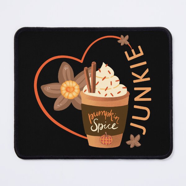 Item preview, Plaid Pumpkin Spice Coffee Junkie Heart designed and sold by Forevermore.