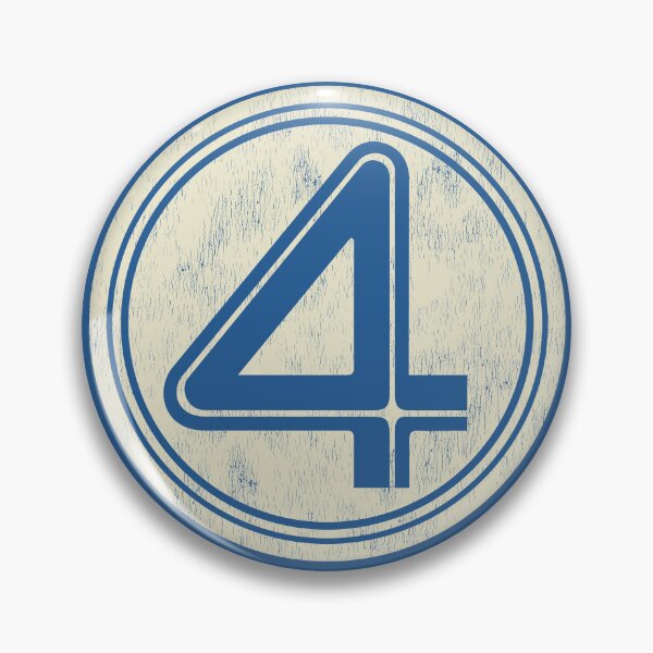 Item preview, Fantastic Four Worn Emblem designed and sold by Alema Art.
