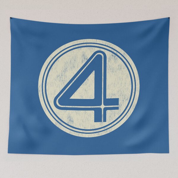 Item preview, Fantastic Four Worn Emblem designed and sold by Alema Art.