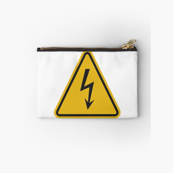Item preview, Yellow Triangle Electrical Hazard Warning Sign Vector designed and sold by THP Creative.