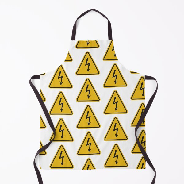 Item preview, Yellow Triangle Electrical Hazard Warning Sign Vector designed and sold by THP Creative.