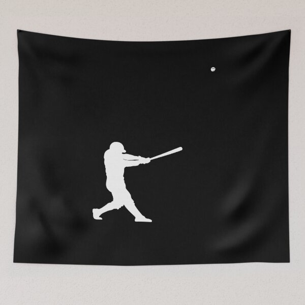 Item preview, Home Run Hitter Silhouette | Minimalist Baseball Swing T-Shirt designed and sold by Uglyandcute.
