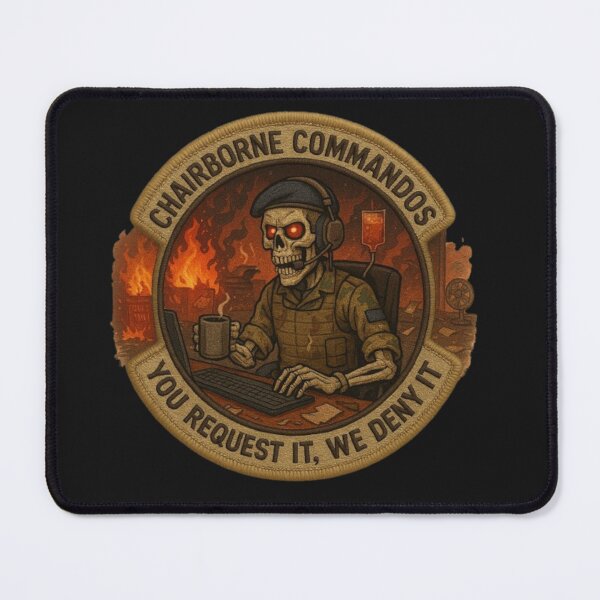 Item preview, CHAIRBORNE COMMANDOS designed and sold by Uncle Bassy's Military Gear.