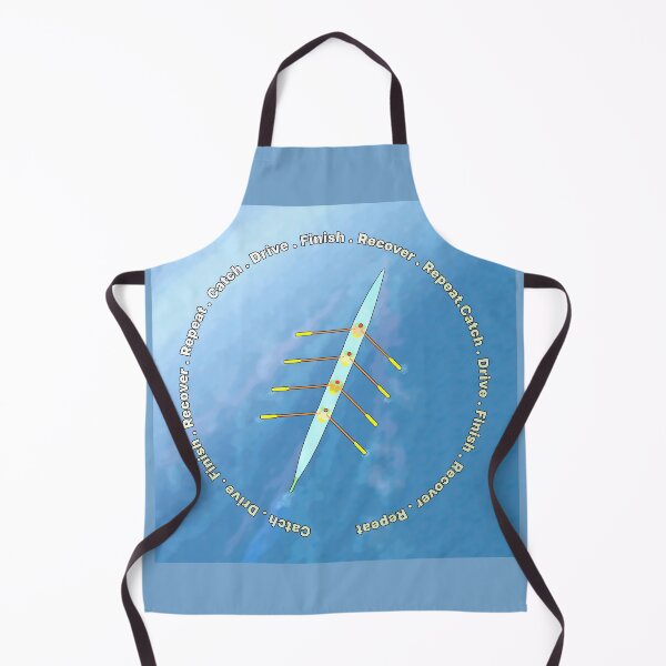 Item preview, Rowing Crew – Catch Drive Finish Repeat Loop (Cartoon Art) designed and sold by Michael van der Hoorn.