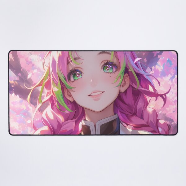 Item preview, Mitsuri Kanroji Demon Slayer Anime Love Hashira Blossom Glow designed and sold by juniorcastros.