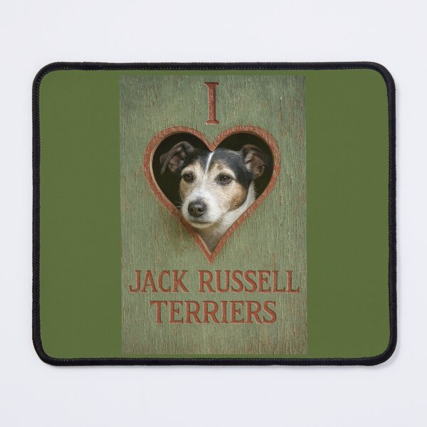 Item preview, I love Jack Russell Terriers: Augie Dog designed and sold by Tridentulus.