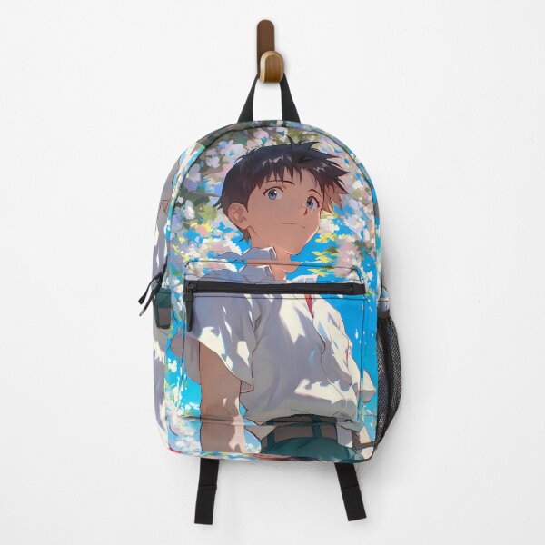 Artikelvorschau, Shinji Ikari Schuluniform Neon Genesis Evangelion Anime Kirschblüte entworfen und verkauft von juniorcastros.