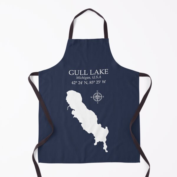 Item preview, Gull Lake Michigan Love - Vintage Michigan Lakeside Memories designed and sold by Chilly Lizard.