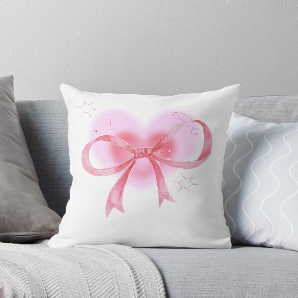 Artikelvorschau, Rosa Herz mit Schleife – Süßes Kawaii-Ästhetik-Design entworfen und verkauft von PupeCreativeArt .