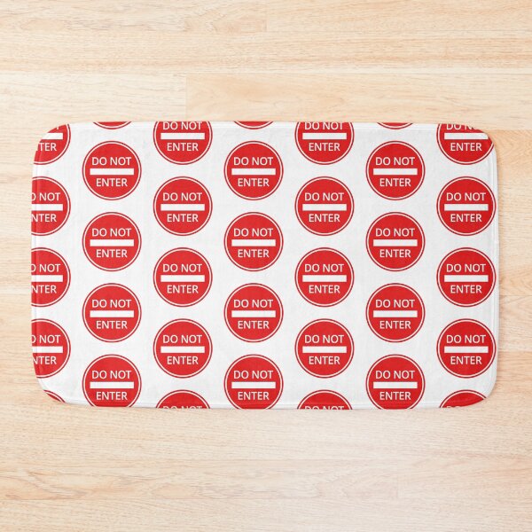 Item preview, Red Do Not Enter Icon Vector designed and sold by THP Creative.