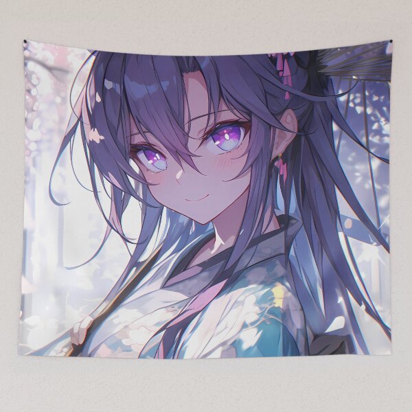 Item preview, Tohka Yatogami Radiant Kimono Date A Live Anime Blossom designed and sold by juniorcastros.