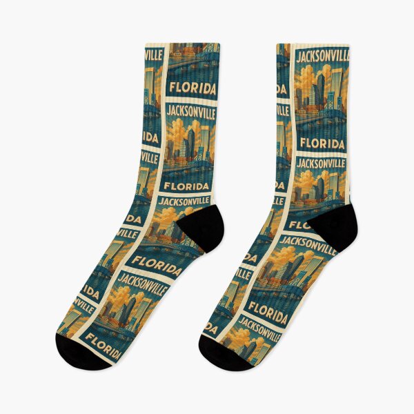 Item preview, Jacksonville, Florida  Retro Poster designed and sold by JBWphotos.