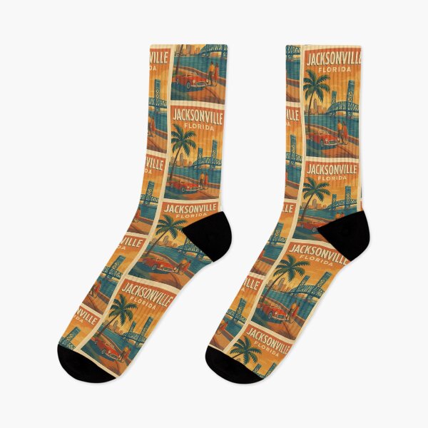 Item preview, Jacksonville, Florida  Retro Poster designed and sold by JBWphotos.