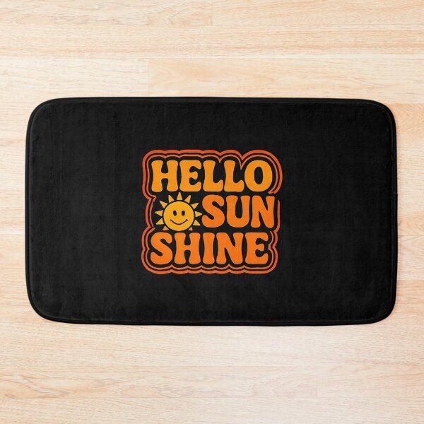 Item preview, Retro Hello Sunshine Smiling Sun Sticker designed and sold by FestivityFinds.